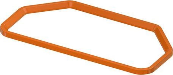 Buitenring voor afvalscheider Rolcontainer / Kliko 240 ltr - Onderdeel buitenring SeppR