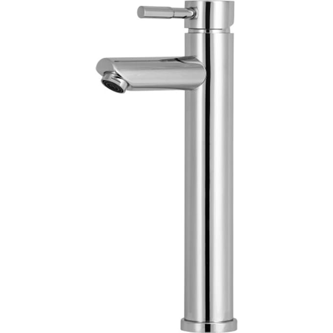 Luzzo® Como Chroom - RVS Wastafelkraan Hoog - Zilverkleurig