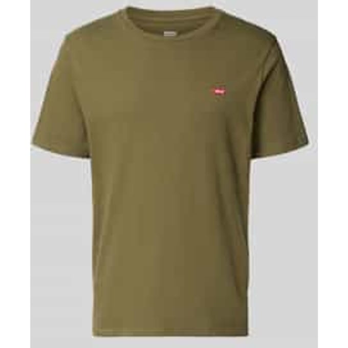 Levi's T-shirt Original Donkergroen - Maat M - Heren - Casual T-shirts