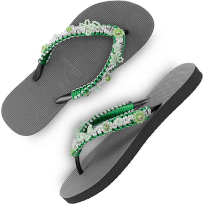 Uzurii | Teenslippers | Dames | Zwart | Maat 37/38
