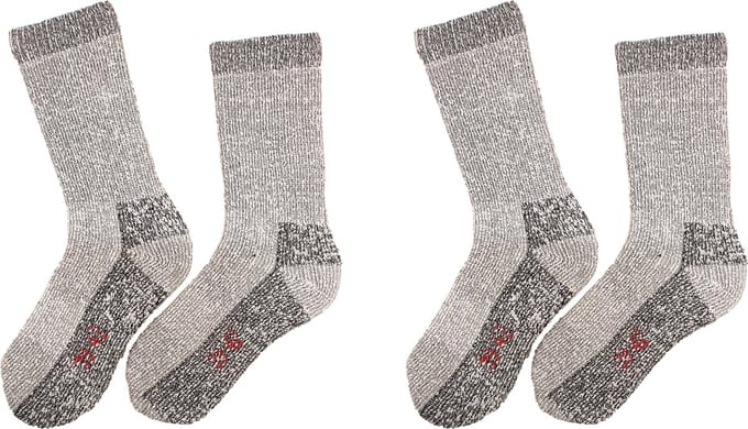 Belucci Merino Look Wintersokken 2 Paar Maat 35/38
