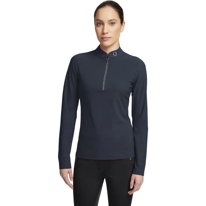 Technisch paardrijshirt met lange mouwen voor dames Samshield Brunella