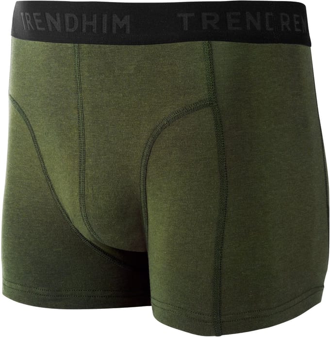 TrueFeel | 3-pack olijfgroene comfortabele bamboe boxershorts
