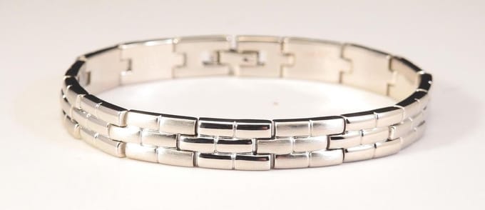 Pronkjuweel Titanium armband 7170 lengte armband 19.5 cm