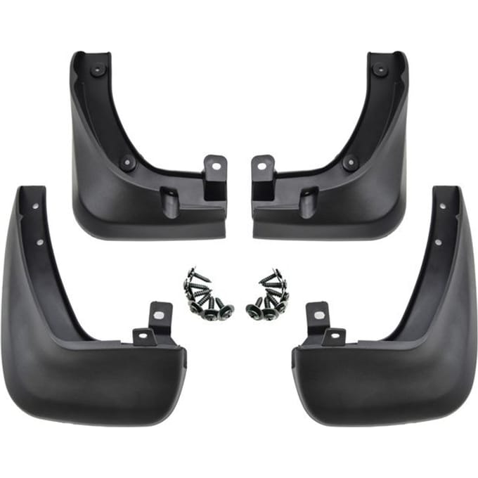Bavettes garde-boue - J&J Automotive - Kia Sportage 2010-2015 - 4 pièces - Durable - Facile à assembler