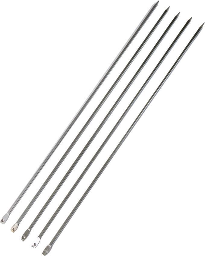 Metalen Vierkante Barbecue Spiezen (BBQ) (10 stuks)