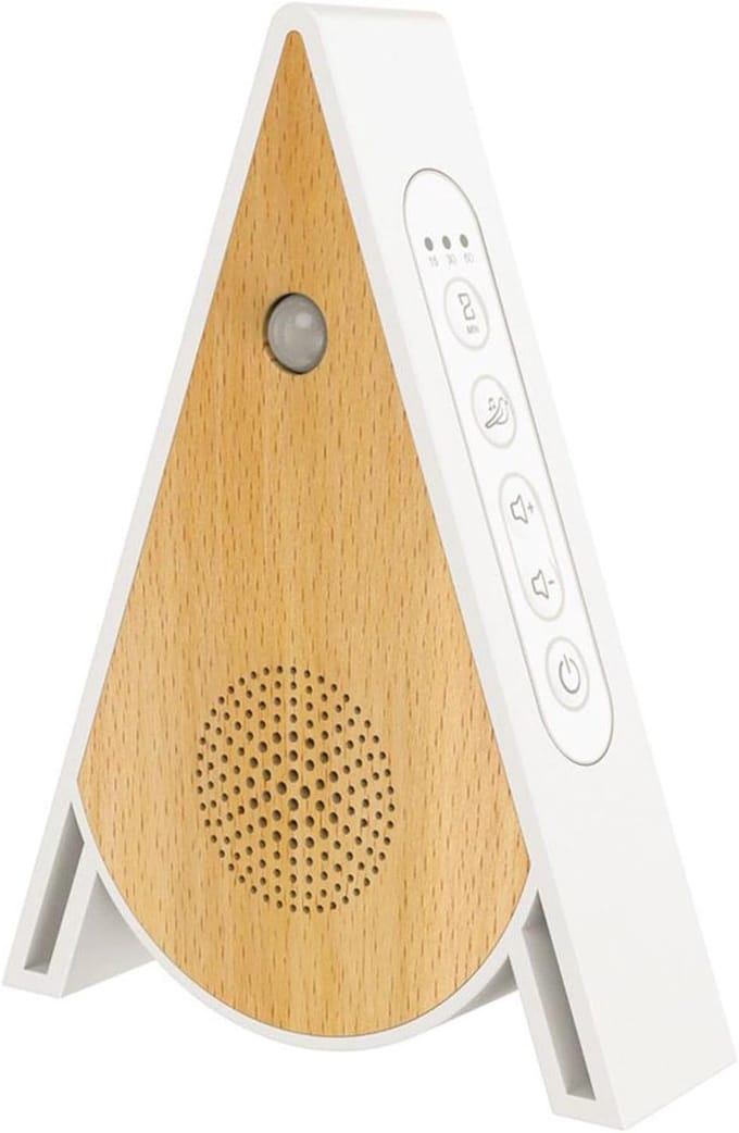 Geluidenmachine - Witte Ruis Box - Ontspannen Werken - Bewegingssensor - 119x15.8x35 cm - Wit