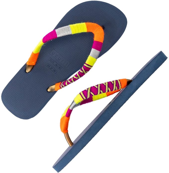 Uzurii | Teenslippers | Dames | Navy Blue | Maat 39/40
