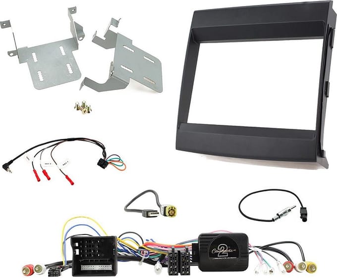 2-DIN Kit Porsche Cayenne zonder Soundsystem 2011-2016 Zwart