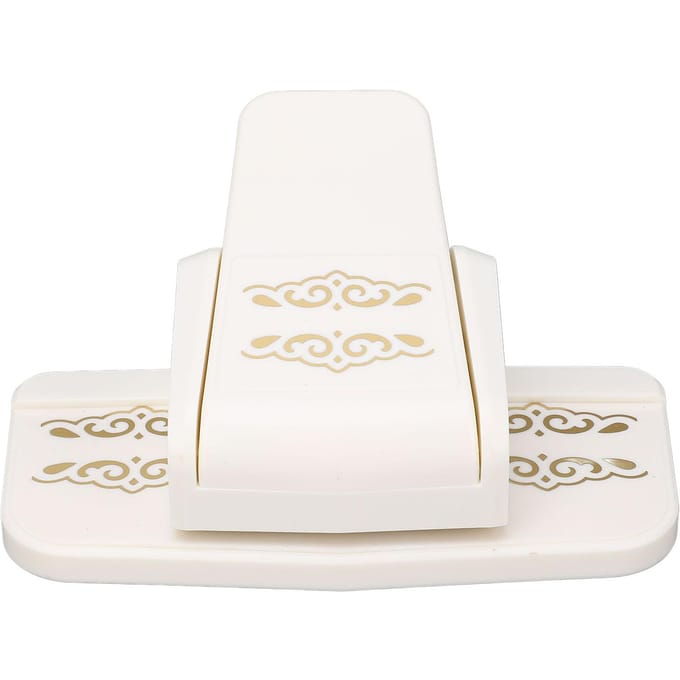 Craft Ponsen Succes Tool Schattig Multifunctioneel Draagbaar Papier Randen Pons Tool voor Scrapbook white
