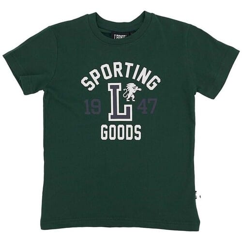 T-shirt Korte Mouw Leone 1947 Boy Short Sleeves College