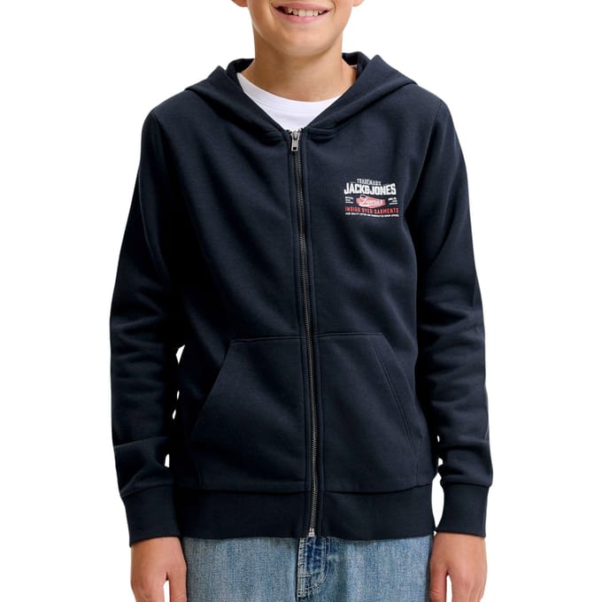 Jack & Jones Logo Sweat 2 Col Vest Junior - Maat 164
