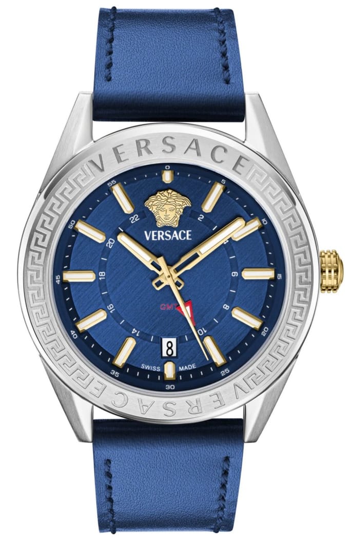Versace V-Code GMT VEAFA0124 mannen horloge