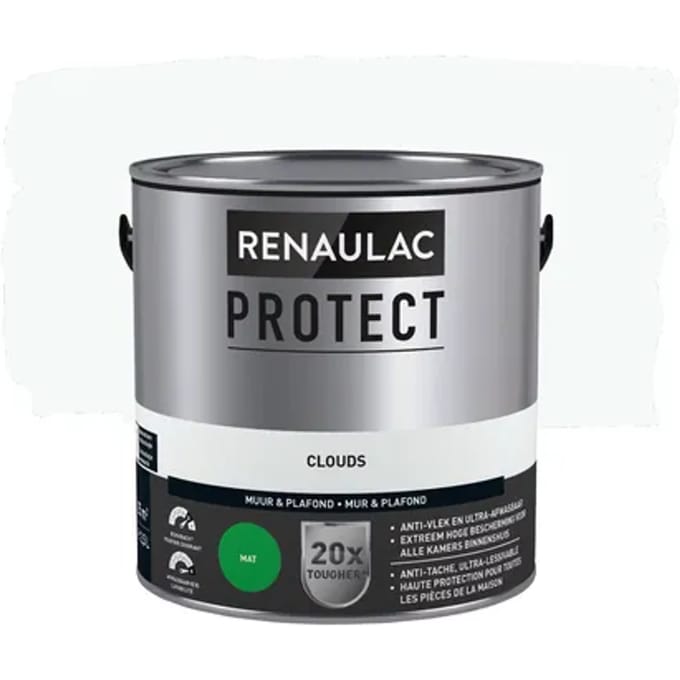 Renaulac Protect Muurverf - Mat - Clouds - 2,5l