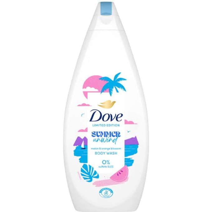 Dove Limited Edition Summer Unwind Body Wash 720 ml