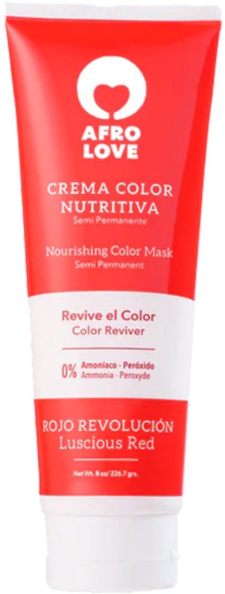 Afro Love Semi Permanent Color Mask Luscious Red