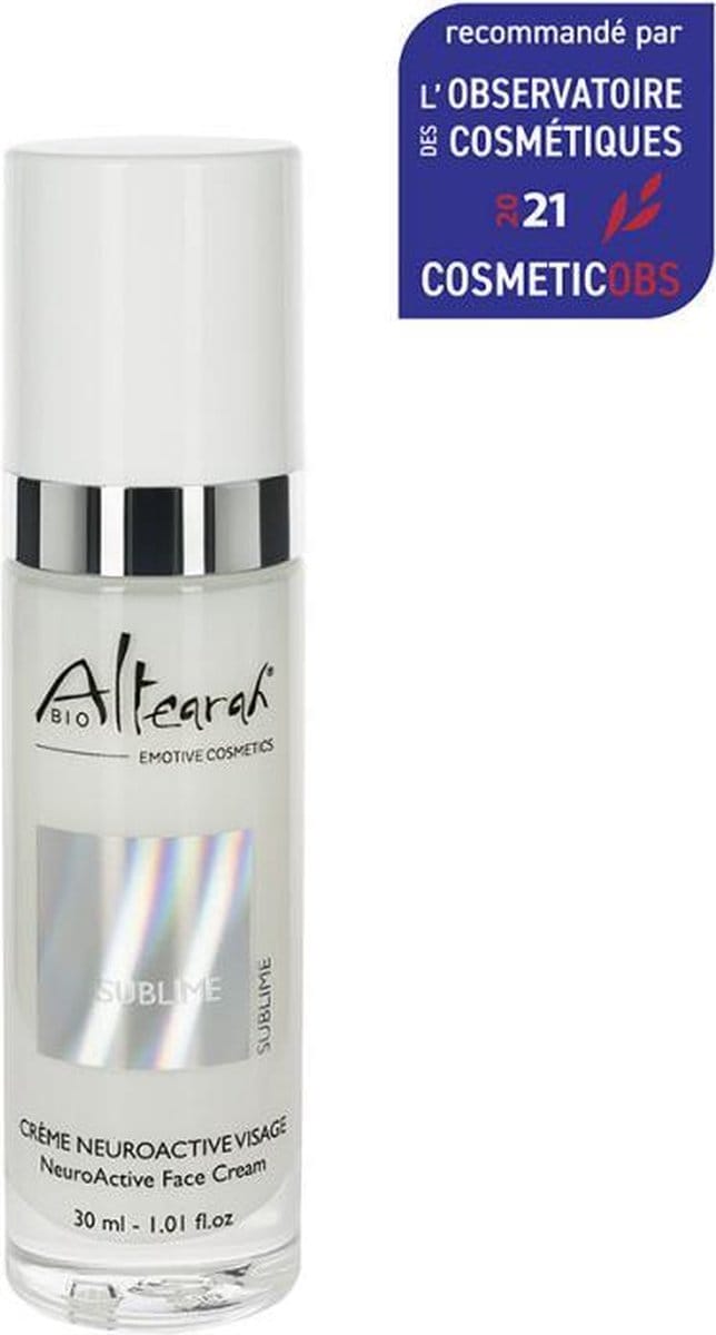 Altearah Sublime NeuroActive Cream - Dag- en Nachtcrème - Biologisch - Aromatherpie - 30ml