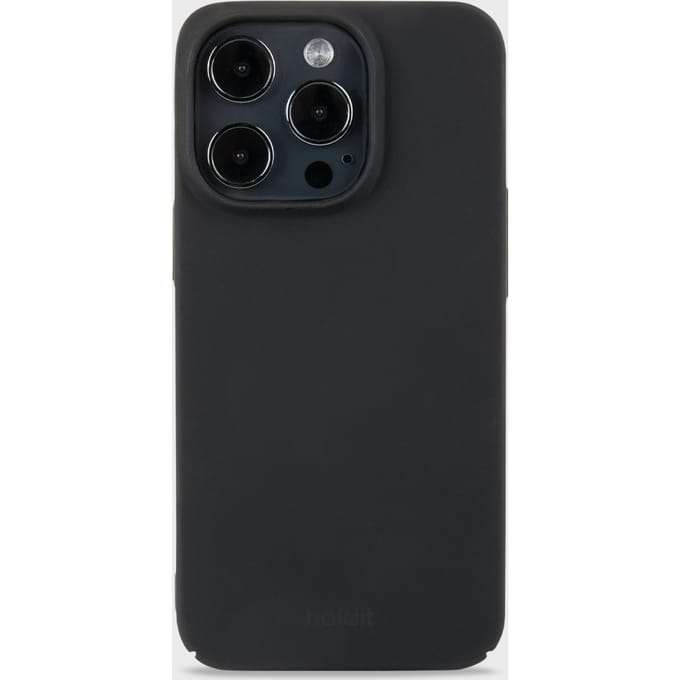 Holdit Slim Case voor de Apple iPhone 15 Pro - Zwart