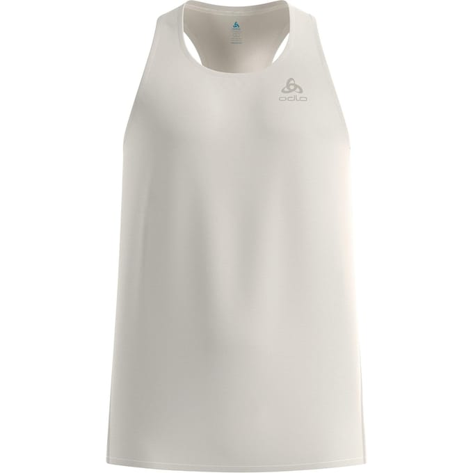 Odlo Zeroweight Chill-Tec Hardloopshirt Heren-crème