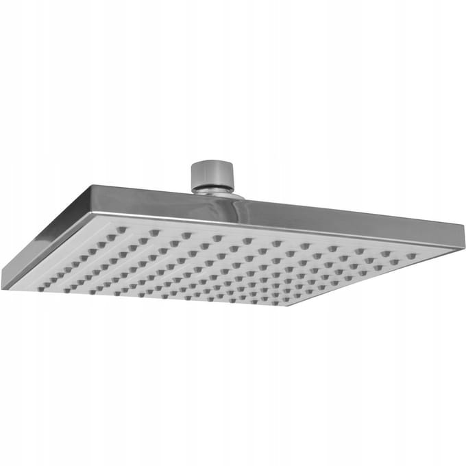 Douchekop Vierkant 30cm met Draaikogel Chroom - SQUERTO