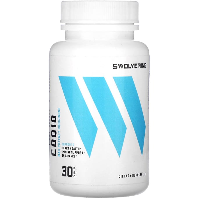 CoQ10, 30 Capsules (100 mg capsules)