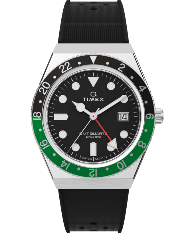 Timex Diver Inspired TW2W57500 Horloge - Rubber - Zwart - Ø 38 mm