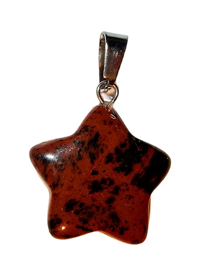 Ster Hanger Mahonie Obsidiaan