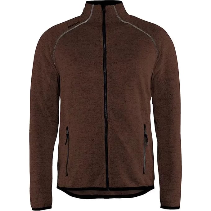 Blåkläder 4942-2117 Gebreid vest Bruin/Zwart maat S