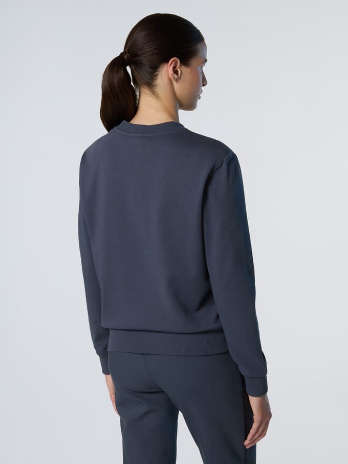 North Sails Sweatshirt Met ton-sur-ton logo