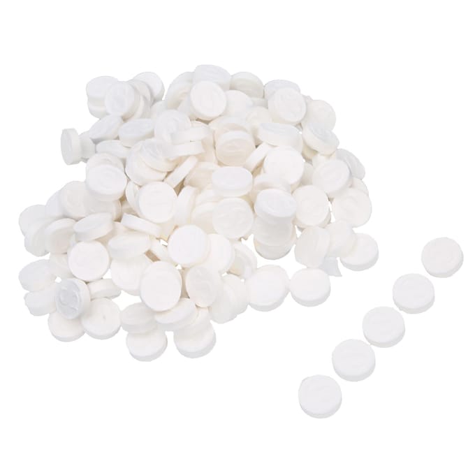 Lot de 500 masques faciaux jetables compressés en pur coton white