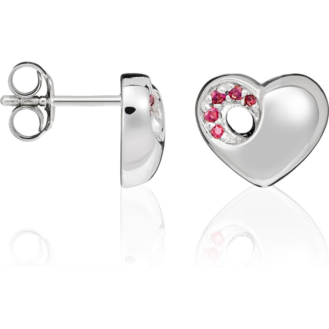 Orphelia Dames 925 Sterling Zilveren Stud Oorbellen - Zilver ZO-5020