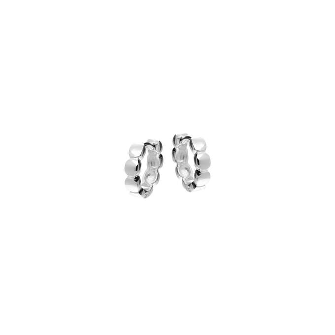 Glow 107.6312.00 oorringen zilver zilverkleurig 9mm