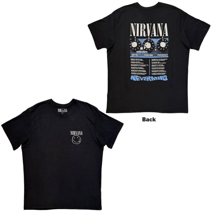 Nirvana - More Drive Heren Tshirt - M - Zwart