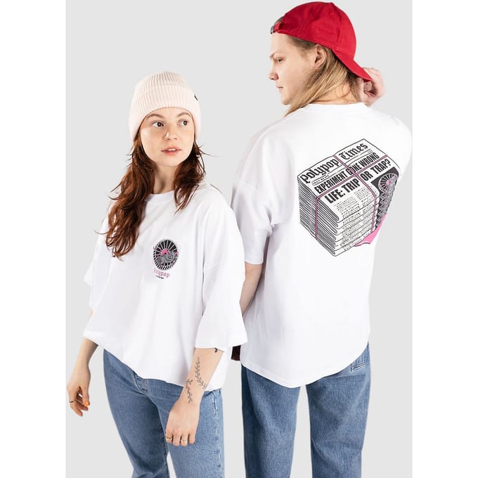 Polypop Times T-Shirt wit