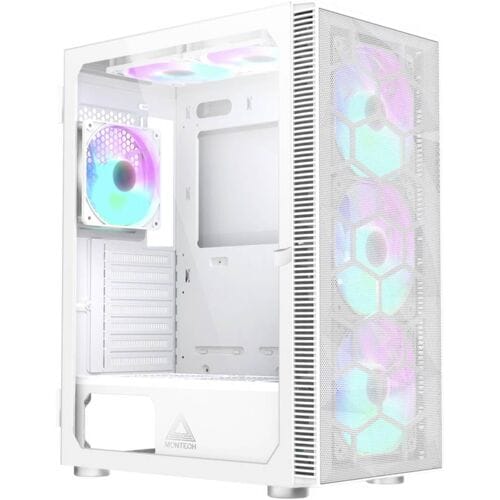 Montech X3 Mesh - White - Case - Miditower - Wit