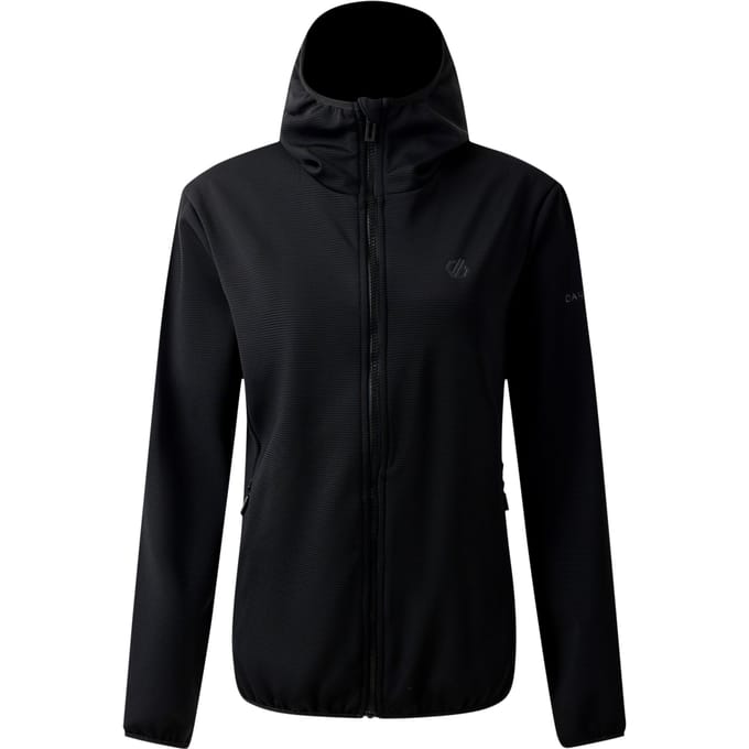 Dare 2B Dames/Dames Iced Soft Shell Jas (Zwart)