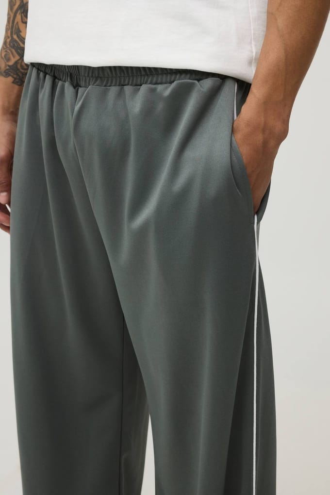 Tricot Wide Leg Jogger | Vintage Khaki | Size Small