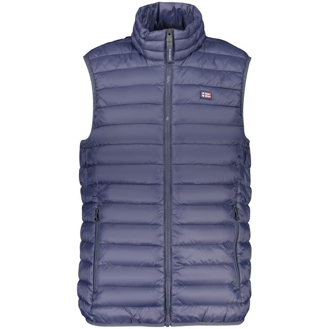 Noorwegen 1963 Blauwe Polyester Herenjack