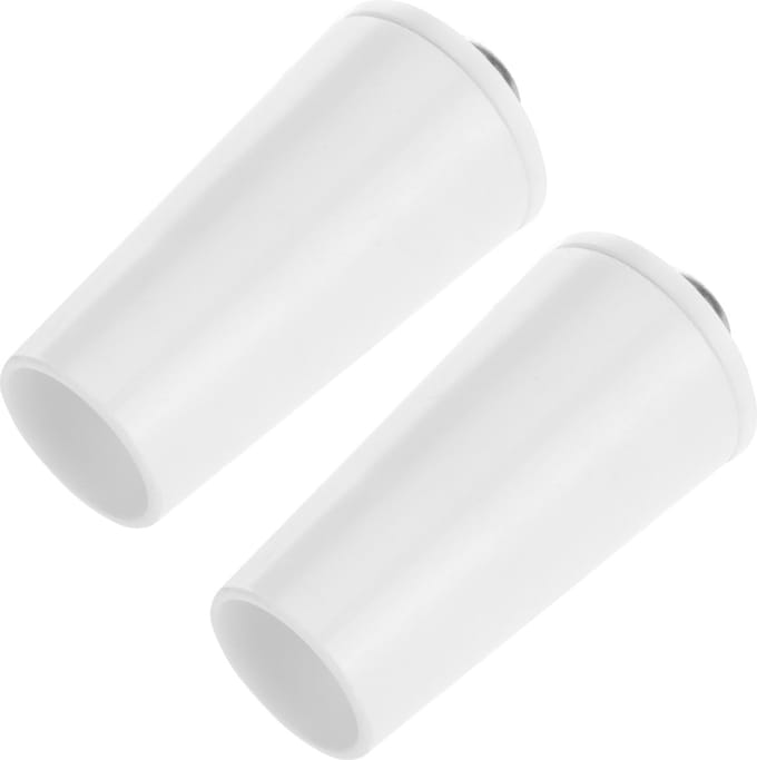 PrimeMatik - Blinde stop van 40 mm in wit