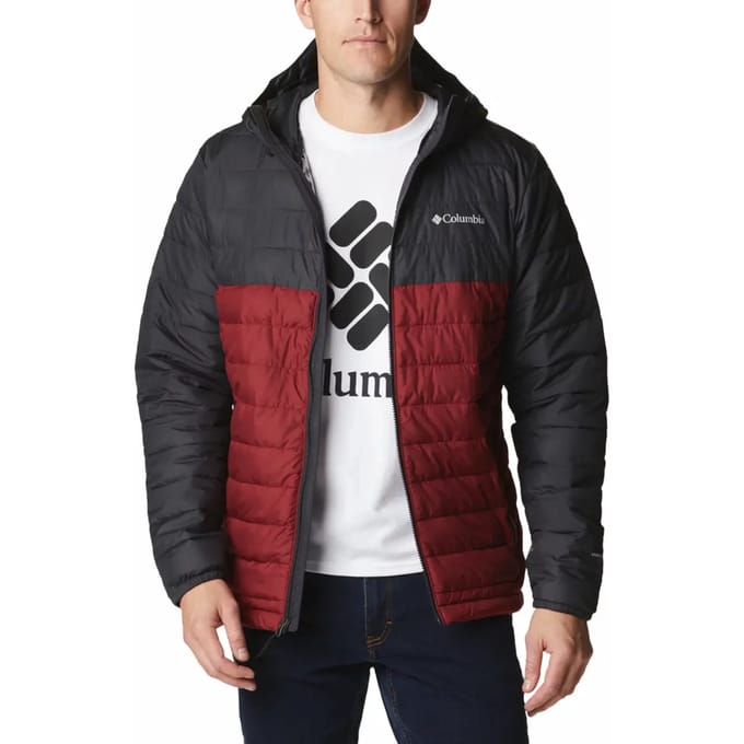 Jas met capuchon Columbia Powder Lite