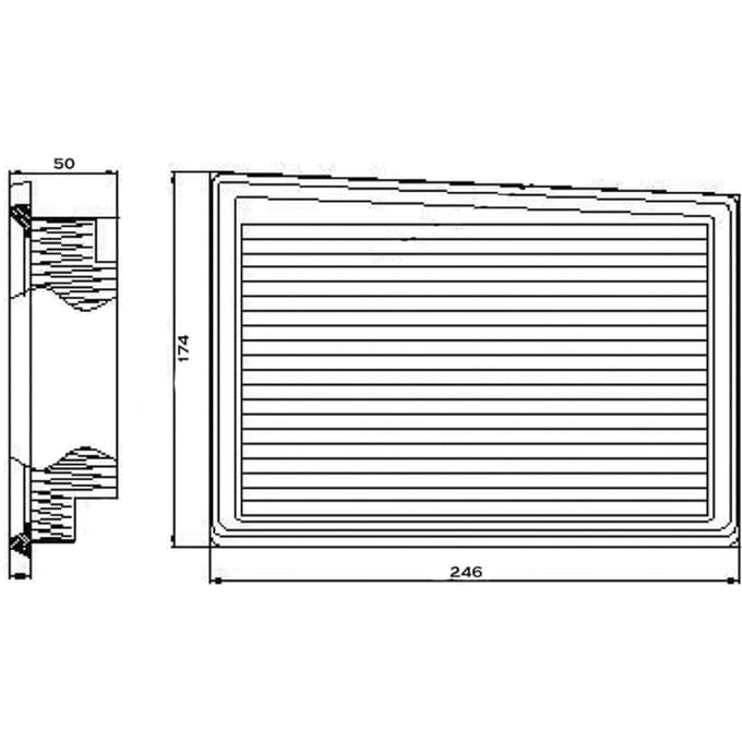 Luchtfilter FEBI BILSTEIN 101665