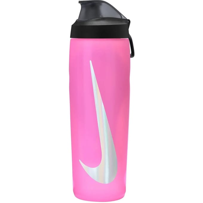 Sportaccessoires Nike Bouteille refuel locking lid 710ml en Pink/Black/Silver