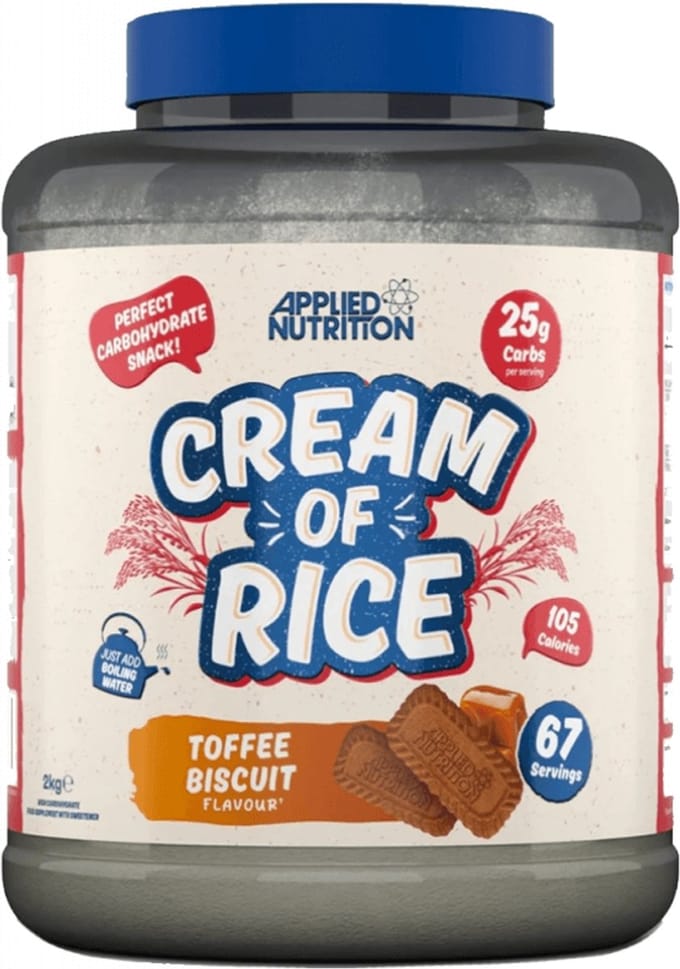 Applied Nutrition - Cream of Rice (Toffee Biscuit - 2000 gram)