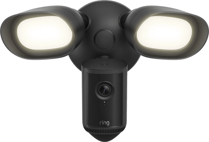 Ring Floodlight Camera Wired Pro 2e Generatie Zwart