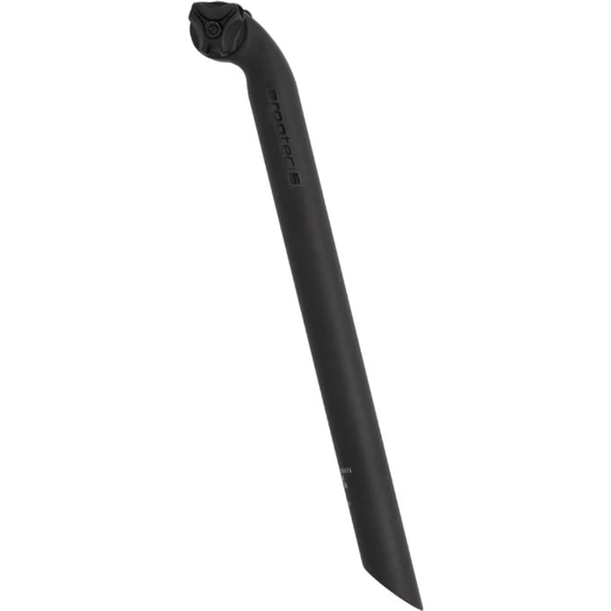 Ergotec zadelpen Viper 20ø 27.2 x 400 zwart mat