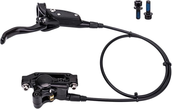 Hydraulische remmen set - Fietsremmen - Fietsen mountainbiken - Aluminiumlegering - 76 cm 135 cm - Linksvoor