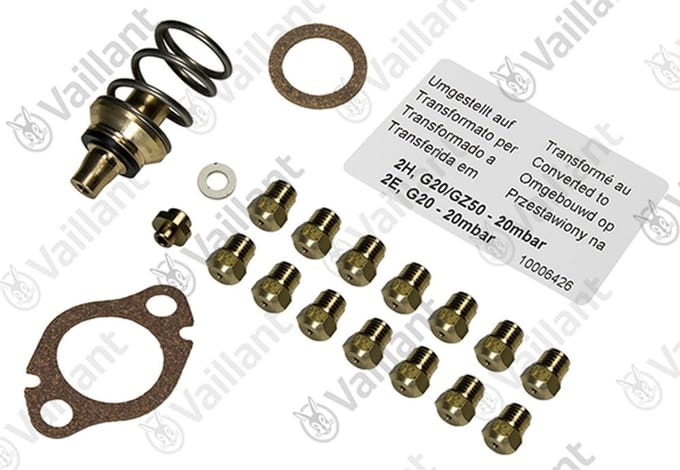 VAILLANT Ombouwset naar H MAG 14-0/0 XZ Vaillant-Nr. , 311821