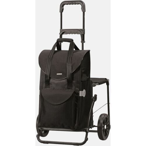 Andersen Shopper Komfort Shopper Senta 2.0 Winkelwagen 57 cm - 49 L - schwarz