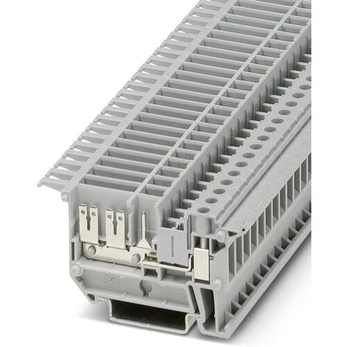 Phoenix Contact 3070435 Doorgangsserieklem 6.2 mm Schroeven Grijs 50 stuk(s) Piece