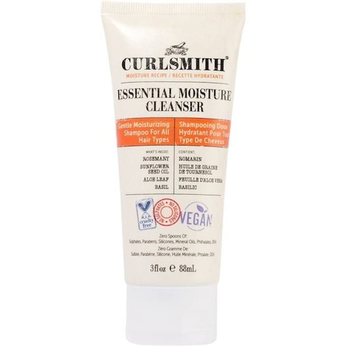 Curlsmith - Essential Moisture Cleanser Shampoo 88ml - Krullend Haar - Moisture Shampoo
